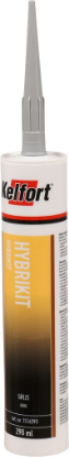 Afbeeldingen van KELFORT Hybrikit MS-poly grijs lijmen/voegen 290ML