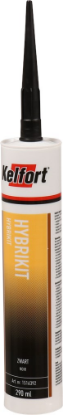 Afbeeldingen van KELFORT Hybrikit MS-poly zwart lijmen/voegen 290ML