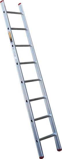 Afbeeldingen van KELFORT Ladder enkel 10 treden recht