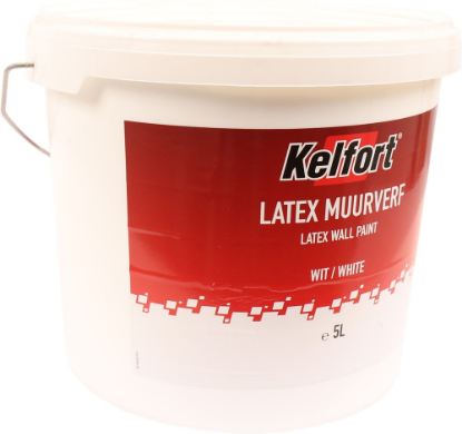 Afbeeldingen van KELFORT Latex muurverf wit 5L