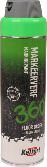 Afbeeldingen van KELFORT Markeerverf fluor 360° groen 500ML
