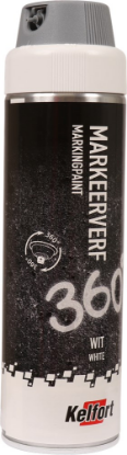 Afbeeldingen van KELFORT Markeerverf fluor 360° wit 500ML