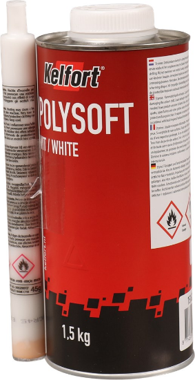 Afbeeldingen van KELFORT Polyester plamuur wit 2-componenten 1,5kg
