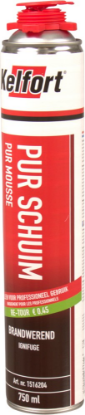 Afbeeldingen van KELFORT Purschuim lichtgrijs 1-comp brandwerend 750ML