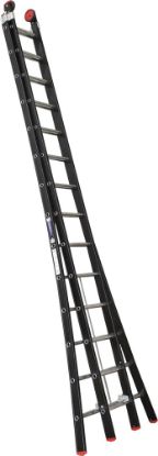 Afbeeldingen van KELFORT Reformladder ALU/zwart 2X14 6,5M