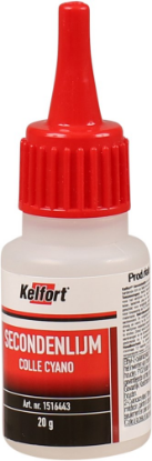 Afbeeldingen van KELFORT Secondelijm transparant 20ML