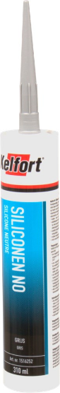 Afbeeldingen van KELFORT Siliconenkit grijs 310ML