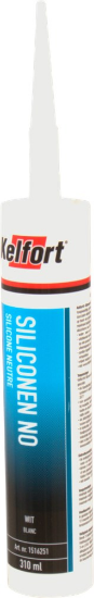 Afbeeldingen van KELFORT Siliconenkit wit NO 310ML