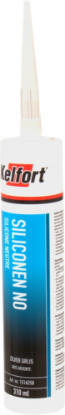Afbeeldingen van KELFORT Siliconenkit zilvergrijs 310ML