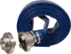 Afbeeldingen van KELFORT Slangenset 2" brandweerslang 10M + 2" storz koppeling met schroefdraad + 2" storz koppeling met tule en slangklem