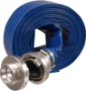 Afbeeldingen van KELFORT Slangenset 2" brandweerslang 10M + 2" storz koppeling met schroefdraad + 2" storz koppeling met tule en slangklem