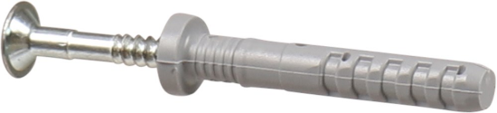 Afbeeldingen van KELFORT Spijkerplug nylon cilinderkop