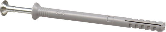 Afbeeldingen van KELFORT Spijkerplug nylon platkop 6X80MM 100x
