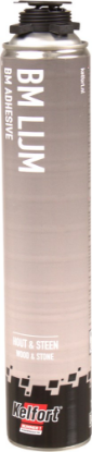 Afbeeldingen van KELFORT Steen- houtlijm crèmewit D4 750ML