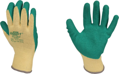 Afbeeldingen van KELFORT Werkhandschoen KEL-GRIP groen/geel EN388 XL