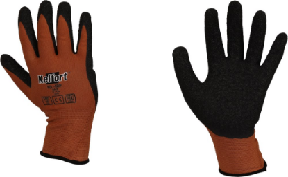 Afbeeldingen van KELFORT Werkhandschoen KEL-GRIP MAXX geel/grijs EN388 XXL