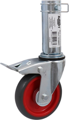 Afbeeldingen van KELFORT Wiel 125MM rood t.b.v. vouwsteiger