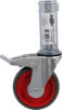 Afbeeldingen van KELFORT Wiel 125MM rood t.b.v. vouwsteiger