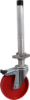 Afbeeldingen van KELFORT Wiel 200MM rood t.b.v. rolsteiger