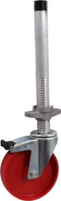 Afbeeldingen van KELFORT Wiel 200MM rood t.b.v. rolsteiger