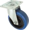 Afbeeldingen van KELFORT Zwenkwiel blauw EV met rollager 100MM