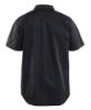 Afbeeldingen van BLÅKLÄDER Overhemd Twill met korte mouwen 3296 zwart S