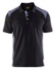 Afbeeldingen van BLÅKLÄDER Poloshirt piqué 3324 zwart/grijs S