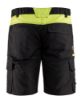 Afbeeldingen van BLÅKLÄDER Short industrie met stretch 1446 zwart/High Vis geel C46