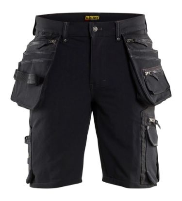 Afbeeldingen van BLÅKLÄDER Short met 4-weg stretch X1900 1988 zwart C62