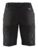 Afbeeldingen van BLÅKLÄDER Short service dames met stretch 7149 zwart C48