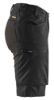 Afbeeldingen van BLÅKLÄDER Short service dames met stretch 7149 zwart C48