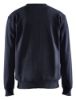Afbeeldingen van BLÅKLÄDER Sweatshirt bi-colour 3580 donker marineblauw/zwart XS