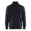 Afbeeldingen van BLÅKLÄDER Sweatshirt jersey met halve rits 3365 zwart M