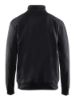 Afbeeldingen van BLÅKLÄDER Sweatshirt met halve rits 3369 zwart 3XL