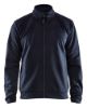 Afbeeldingen van BLÅKLÄDER Sweatshirt service met rits 3362 donker marineblauw/zwart XS