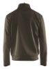 Afbeeldingen van BLÅKLÄDER Sweatshirt service met rits 3362 groen/zwart M