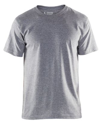 Afbeeldingen van BLÅKLÄDER T-shirt 3300 grijs mêlee S