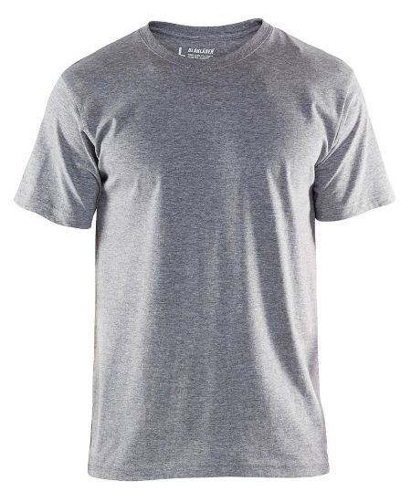 Afbeeldingen van BLÅKLÄDER T-shirt 3300 grijs mêlee XS