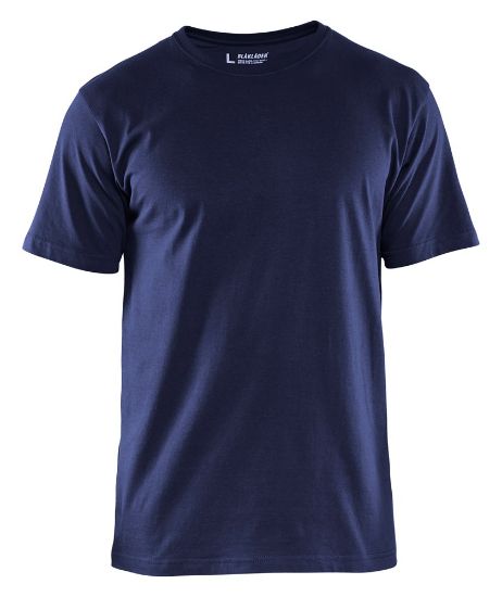 Afbeeldingen van BLÅKLÄDER T-shirt 3325 marineblauw 2XL 5x