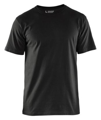 Afbeeldingen van BLÅKLÄDER T-shirt 3325 zwart 4XL 5x