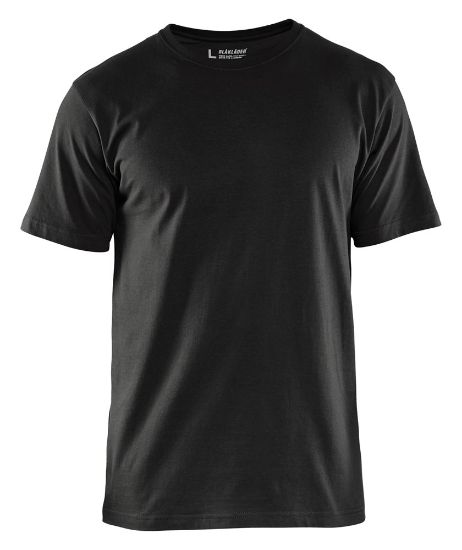Afbeeldingen van BLÅKLÄDER T-shirt 3325 zwart 5XL 5x