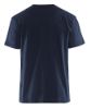 Afbeeldingen van BLÅKLÄDER T-shirt bi-colour 3379 donker marineblauw/zwart 2XL