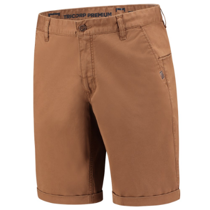 Afbeeldingen van TRICORP Chino kort Premium 504008 bronsbruin 30