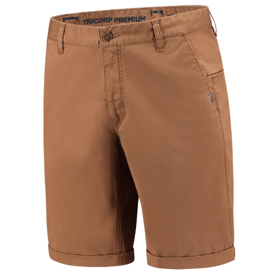 Afbeeldingen van TRICORP Chino kort Premium 504008 bronsbruin 38