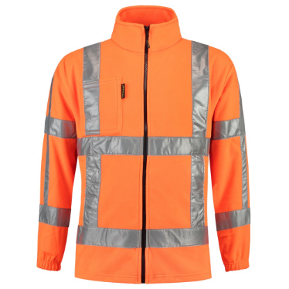 Afbeeldingen van TRICORP Fleecejack RWS 403008 fluor oranje 3XL