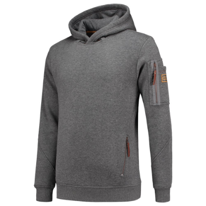 Afbeeldingen van TRICORP Sweater Premium met capuchon 304001 steengrijs melange XL