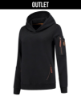 Afbeeldingen van TRICORP Hoodie Premium dames 304006 zwart 5XL