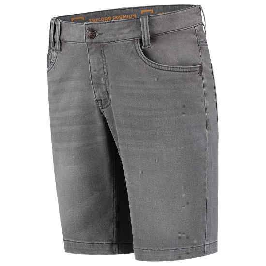 Afbeeldingen van TRICORP Jeans kort Premium stretch 504010 denimgrijs 34