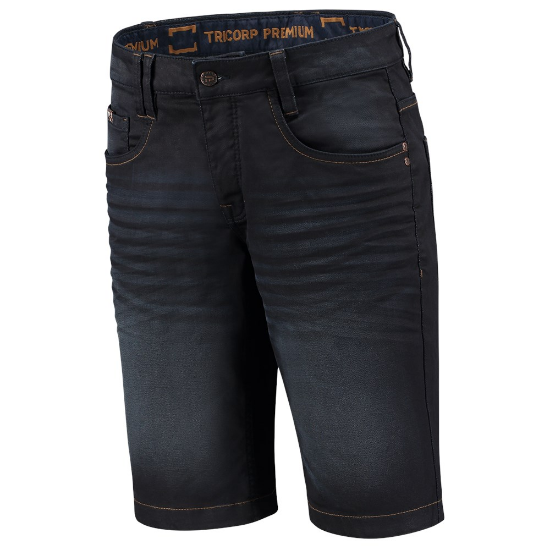 Afbeeldingen van TRICORP Jeans kort Premium stretch 504010 denimblauw 30