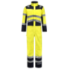 Afbeeldingen van TRICORP Overall Multinorm bi-colour 753002 fluor geel/inkt 66